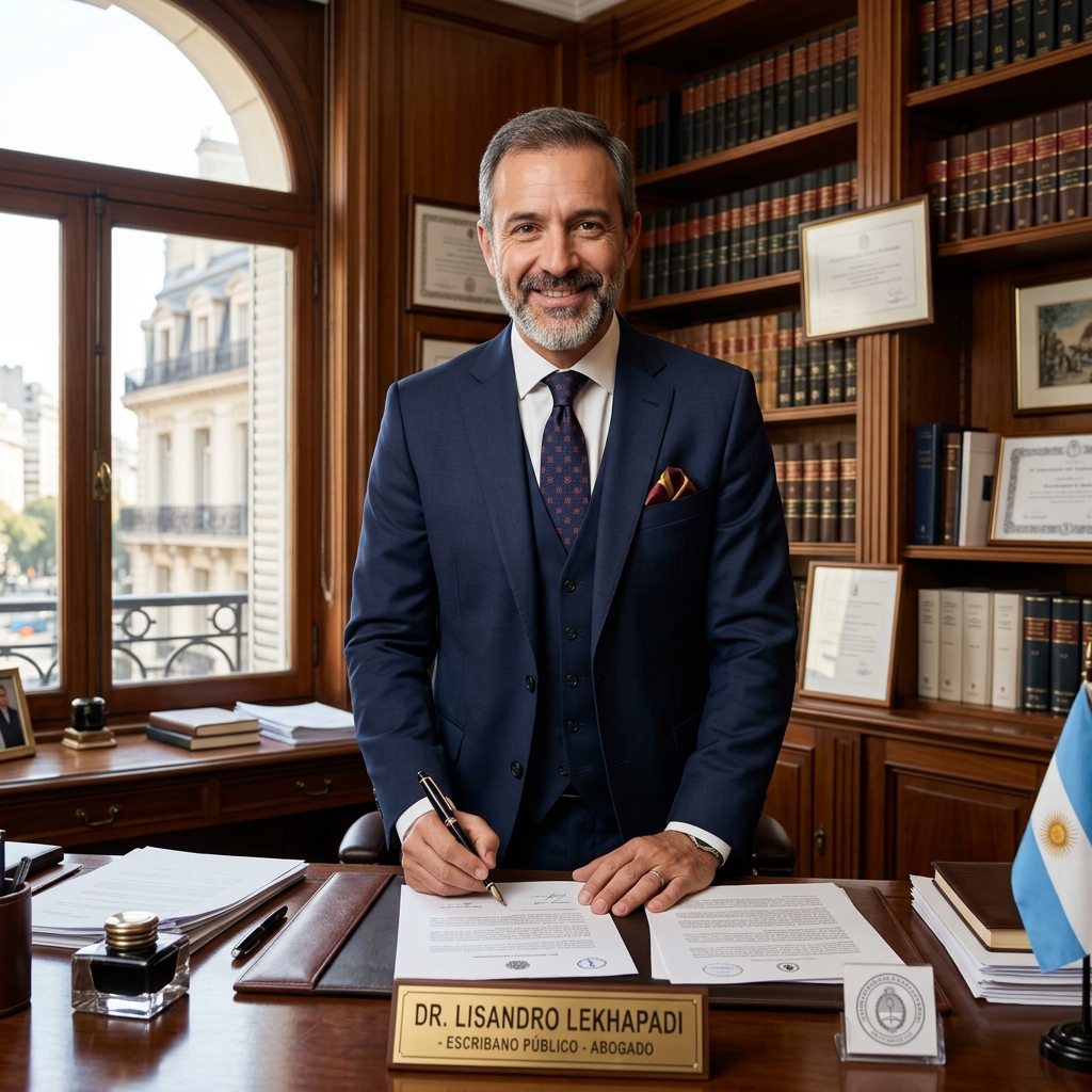 Dr. Lisandro Lekhapadi - Escribano Público Titular